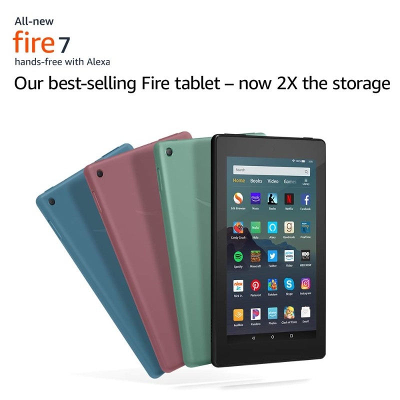 All-New Fire 7 Tablet (7&quot; display, 16 GB) - Black